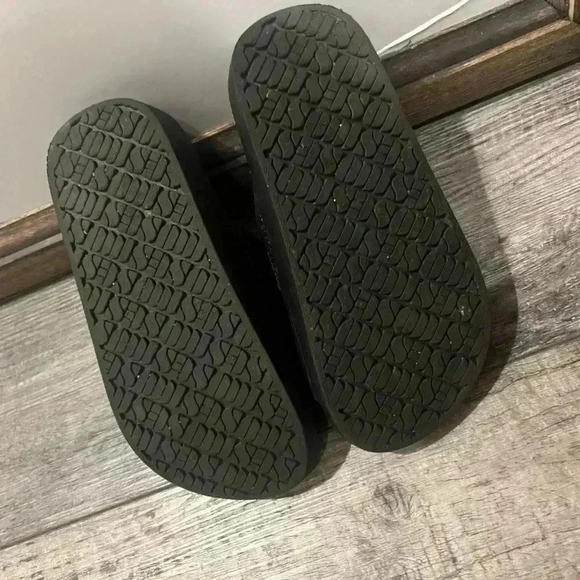 Freedom Moses Kids Toddler Sz 26/27 Black Adjustable Double Buckle Slide Sandals - Picture 7 of 9